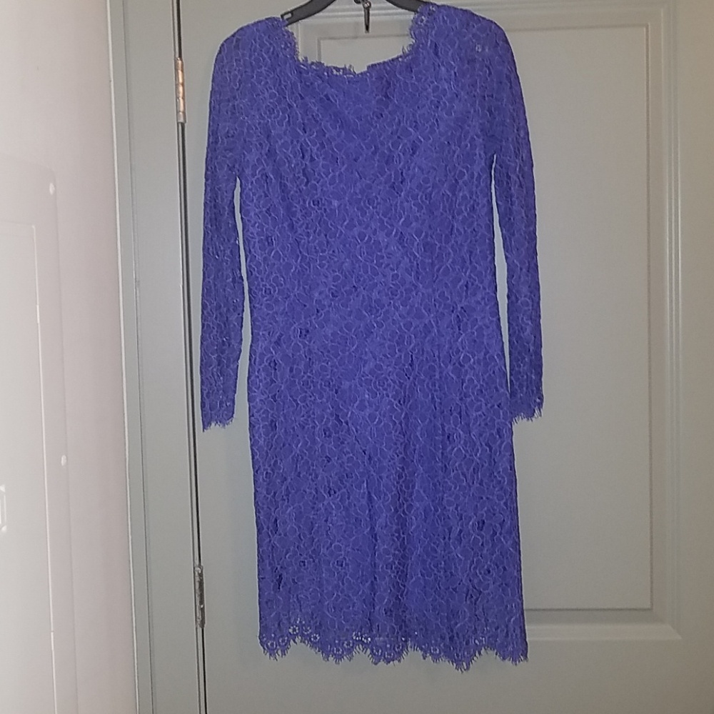 Wyatt Collection: Embroidered Cocktail Dress